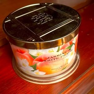 Jasmine & White Peach 4-wick Candle